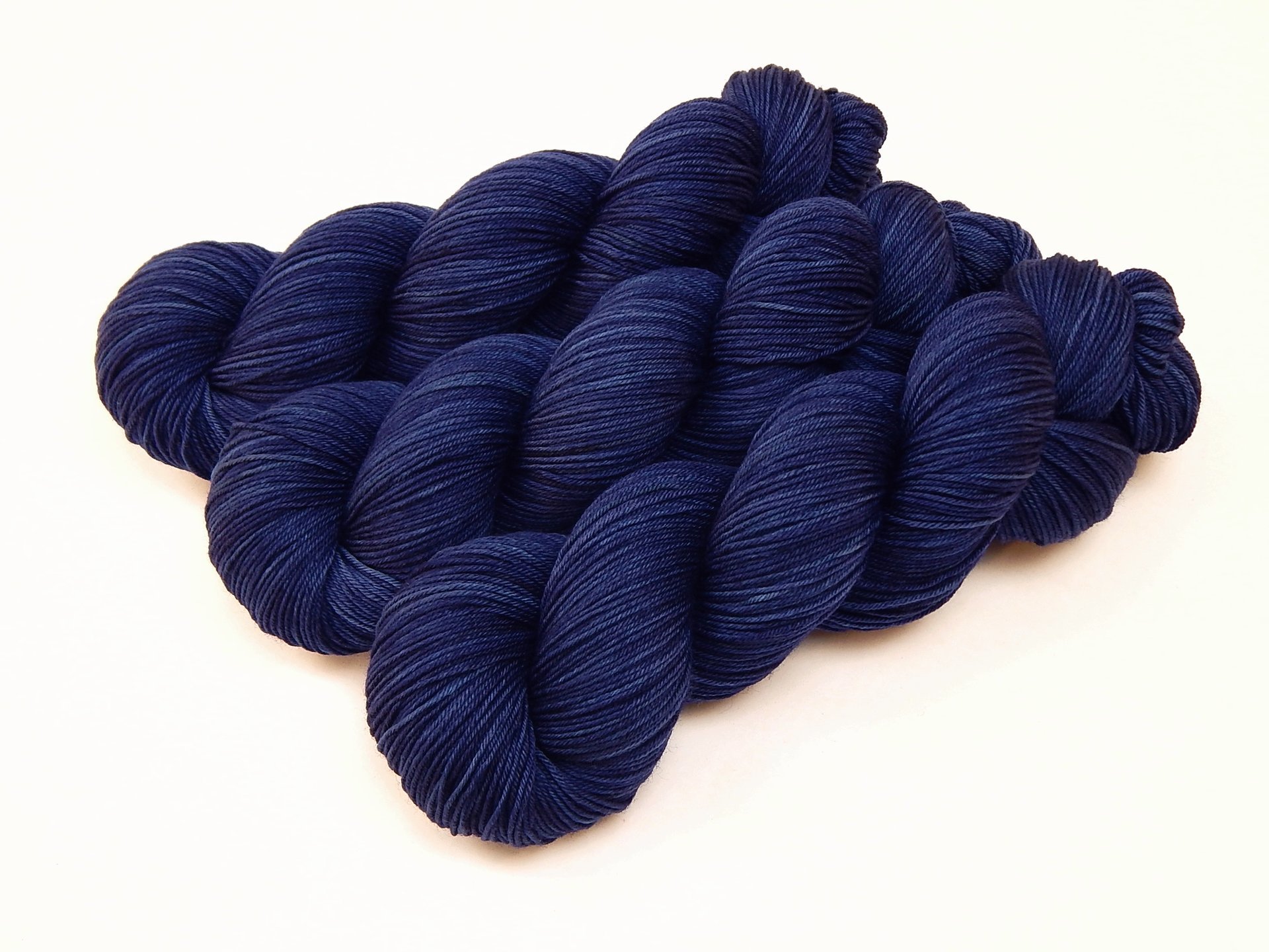 Hand Dyed Sock Yarn, Fingering Weight 4 Ply Superwash Merino
